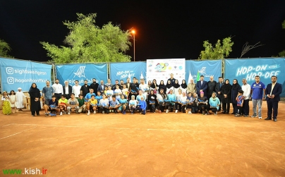 فینال مسابقات تنیس رده سنی کشور در کیش